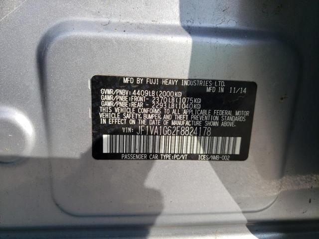 Photo 11 VIN: JF1VA1G62F8824178 - SUBARU WRX LIMITE 