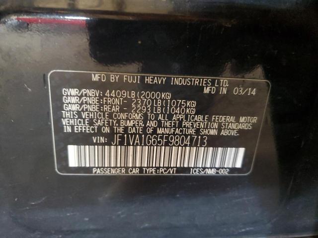 Photo 11 VIN: JF1VA1G65F9804713 - SUBARU WRX LIMITE 