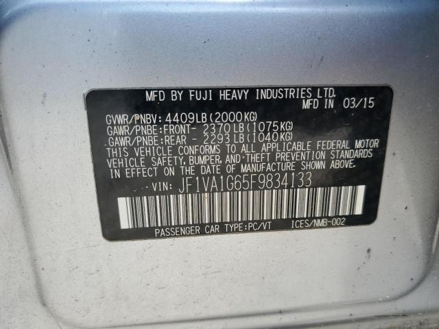 Photo 11 VIN: JF1VA1G65F9834133 - SUBARU WRX LIMITE 