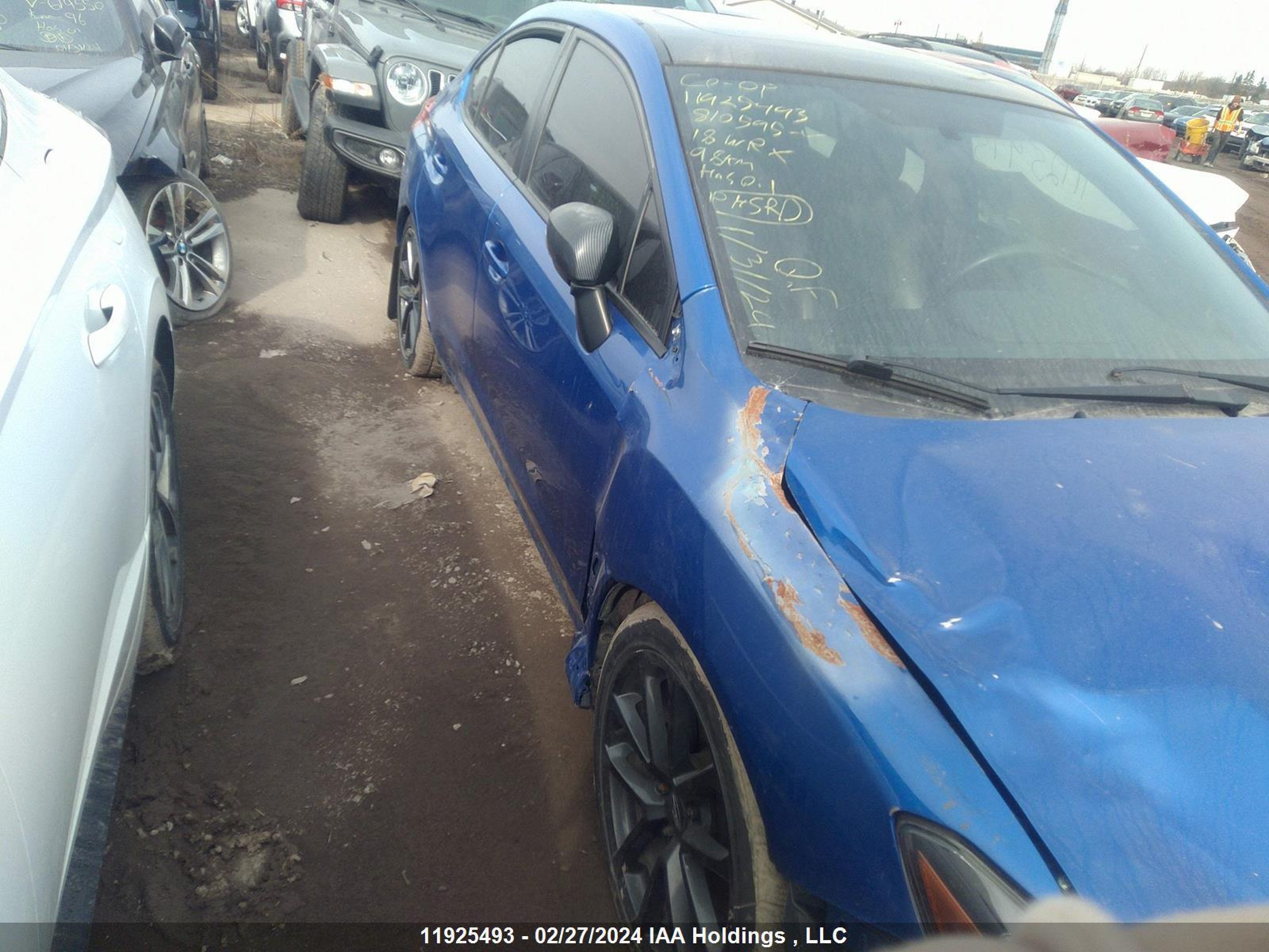 Photo 12 VIN: JF1VA1H61J9810595 - SUBARU WRX 