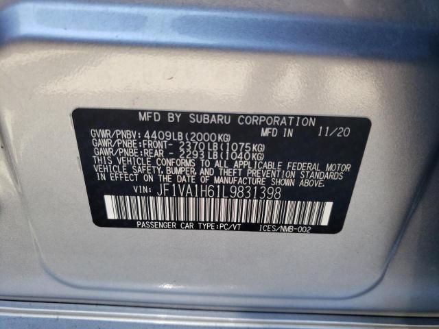 Photo 11 VIN: JF1VA1H61L9831398 - SUBARU WRX LIMITE 