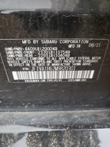 Photo 11 VIN: JF1VA1H62M9820301 - SUBARU WRX 