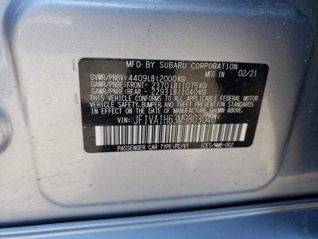 Photo 11 VIN: JF1VA1H63M9803040 - SUBARU WRX LIMITE 