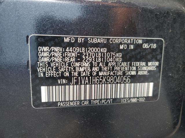 Photo 12 VIN: JF1VA1H65K9804056 - SUBARU WRX 