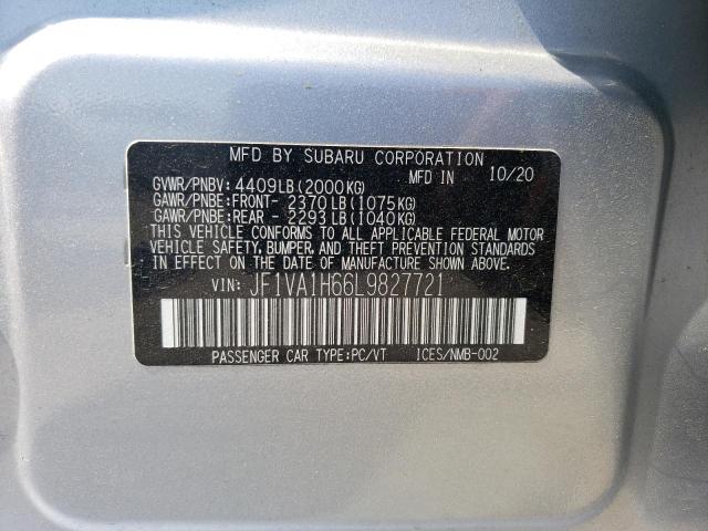 Photo 11 VIN: JF1VA1H66L9827721 - SUBARU WRX LIMITE 