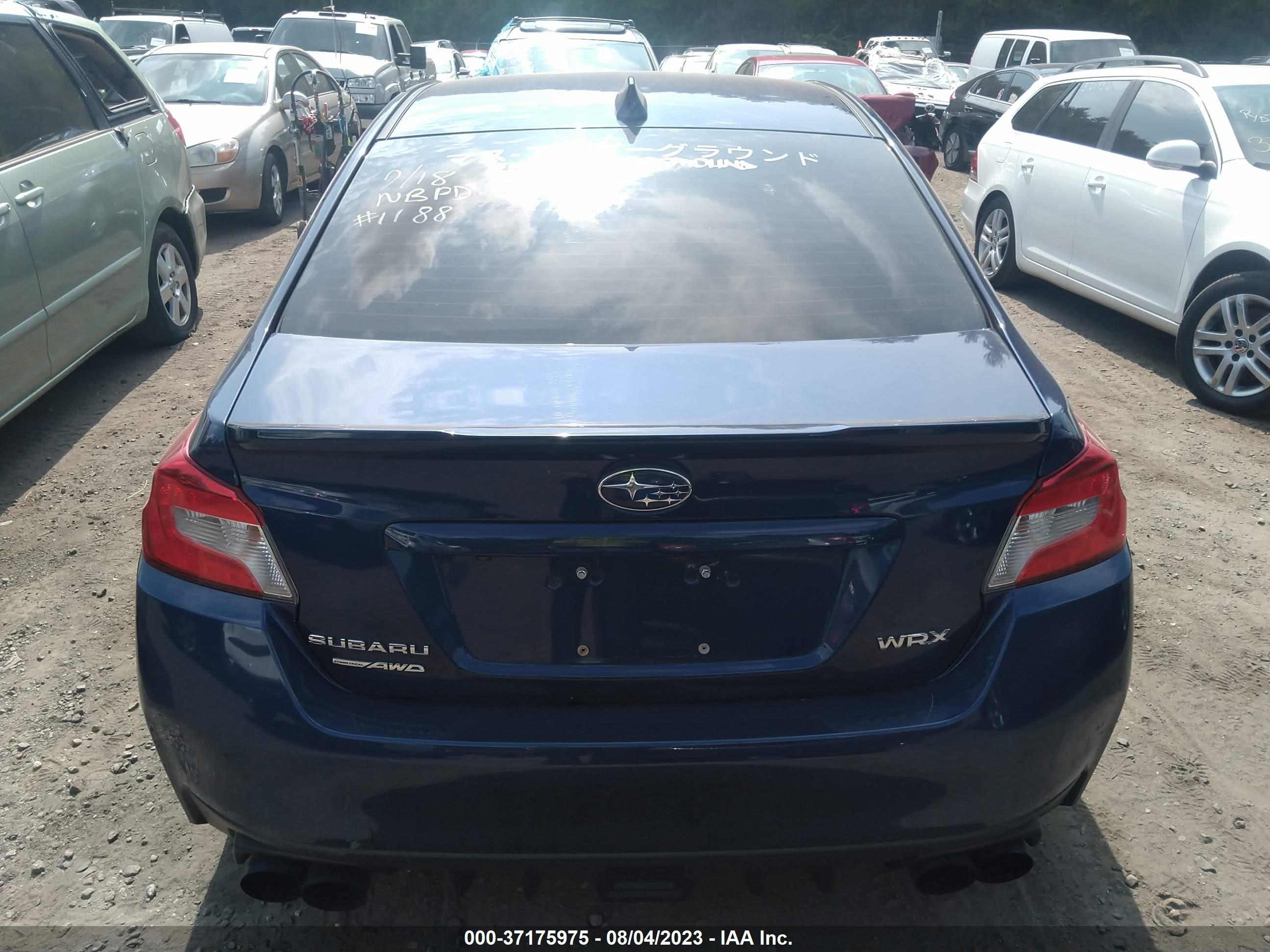 Photo 15 VIN: JF1VA1J60G9801261 - SUBARU WRX 