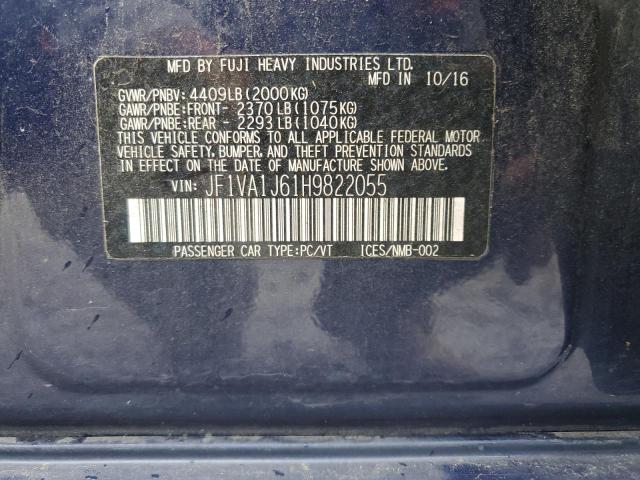 Photo 12 VIN: JF1VA1J61H9822055 - SUBARU WRX LIMITE 