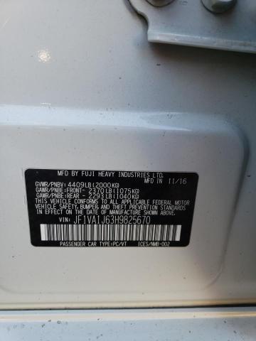 Photo 11 VIN: JF1VA1J63H9825670 - SUBARU WRX LIMITE 