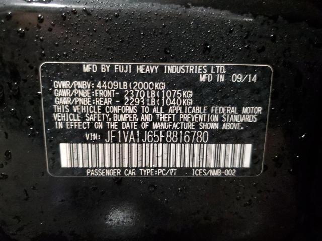 Photo 12 VIN: JF1VA1J65F8816780 - SUBARU WRX LIMITE 