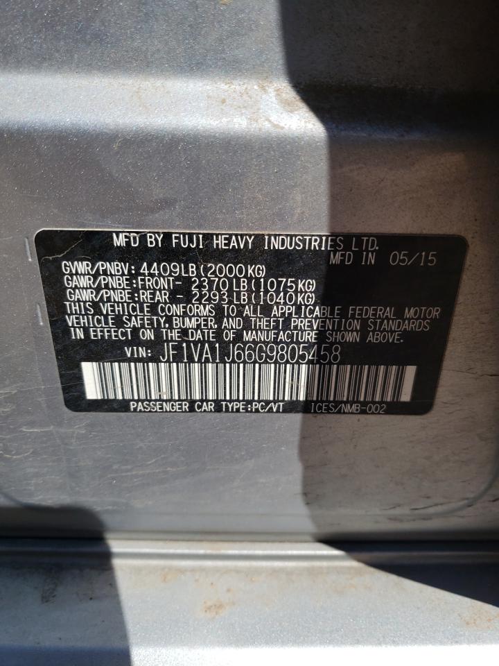 Photo 11 VIN: JF1VA1J66G9805458 - SUBARU WRX 