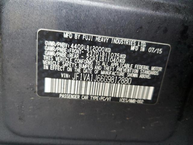 Photo 12 VIN: JF1VA1J66G9812880 - SUBARU WRX LIMITE 