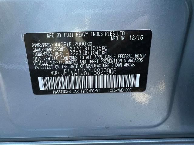 Photo 9 VIN: JF1VA1J67H8829906 - SUBARU WRX 