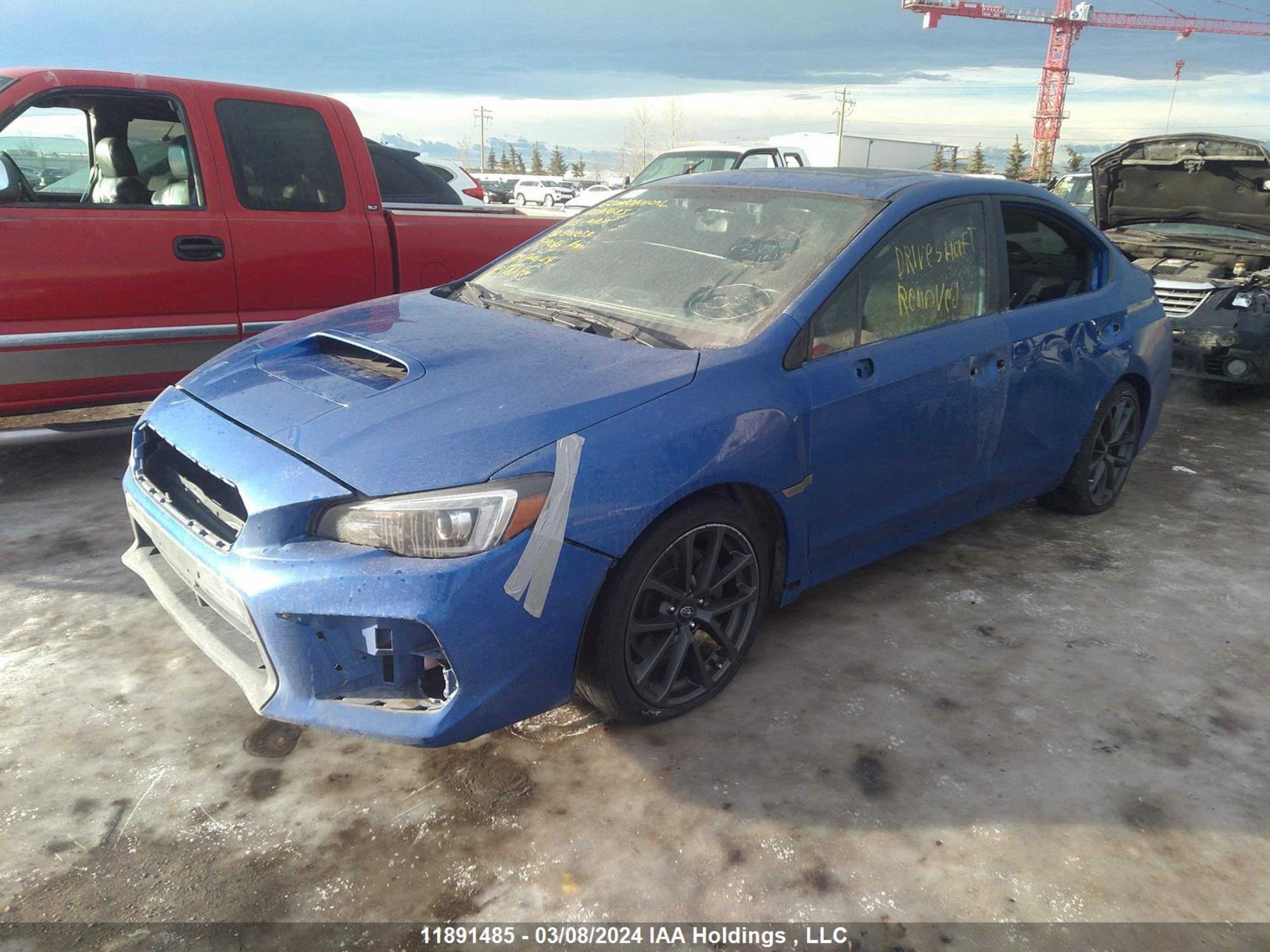 Photo 1 VIN: JF1VA1L67J8801834 - SUBARU WRX 