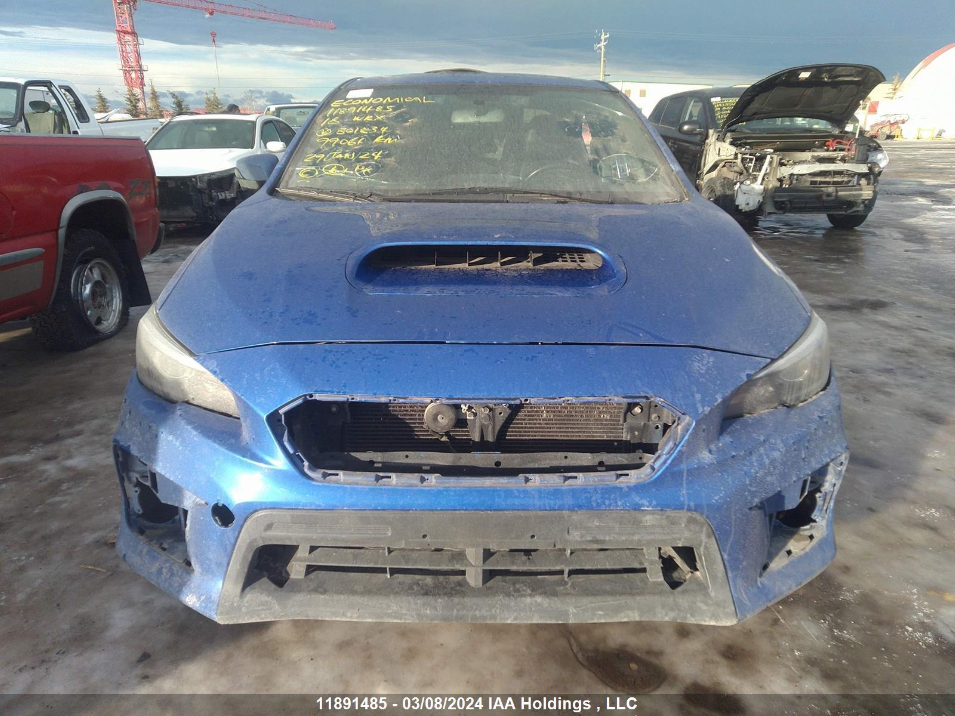 Photo 5 VIN: JF1VA1L67J8801834 - SUBARU WRX 