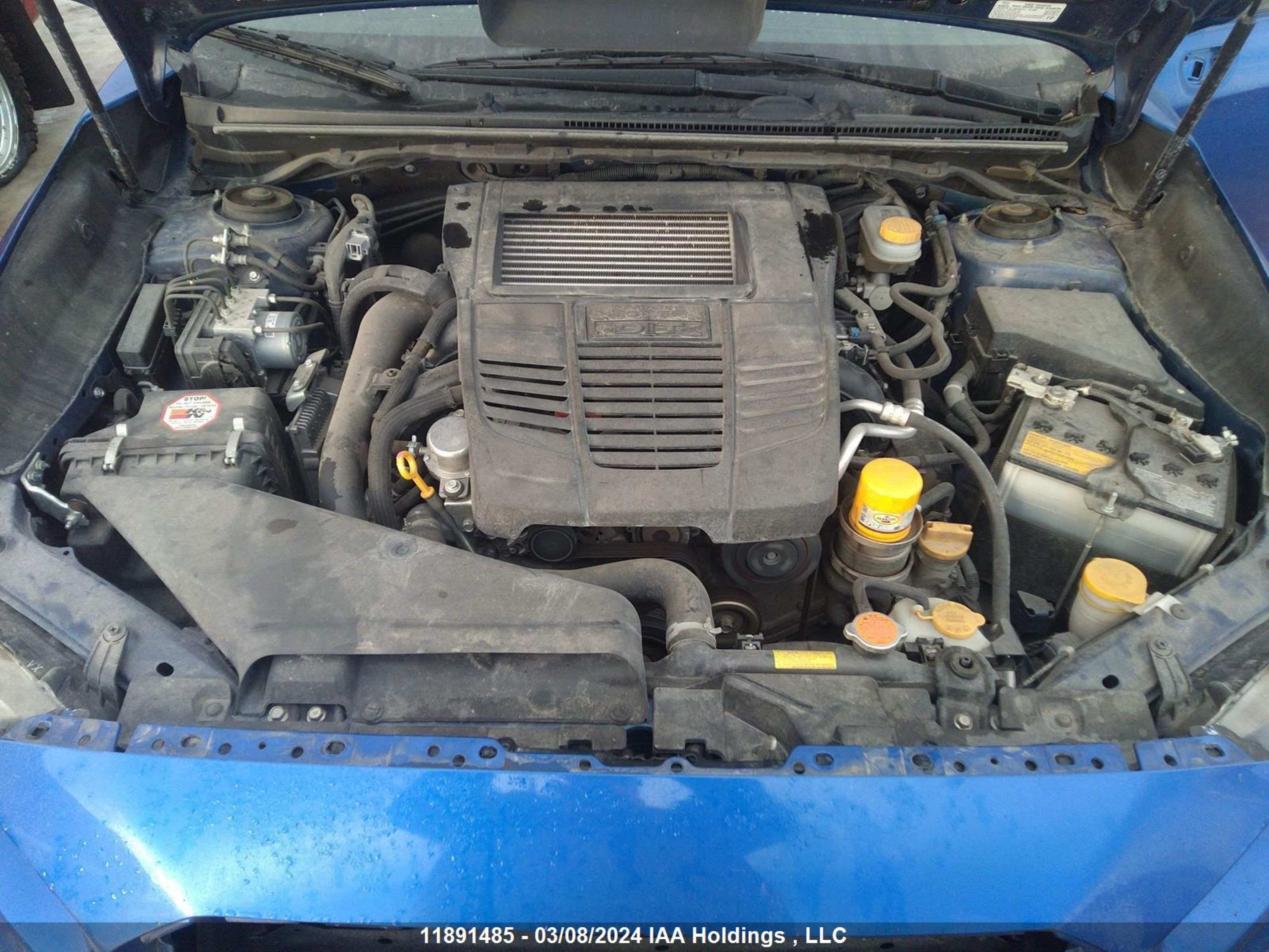 Photo 9 VIN: JF1VA1L67J8801834 - SUBARU WRX 