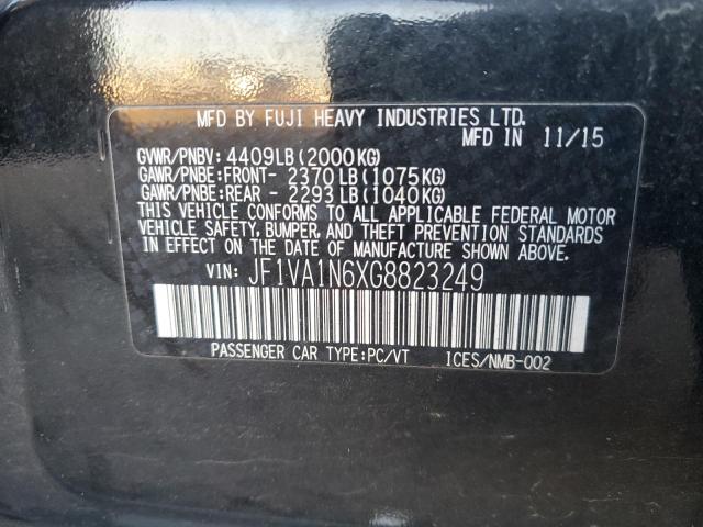 Photo 11 VIN: JF1VA1N6XG8823249 - SUBARU WRX 