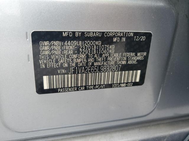 Photo 11 VIN: JF1VA2E65L9832807 - SUBARU WRX STI 