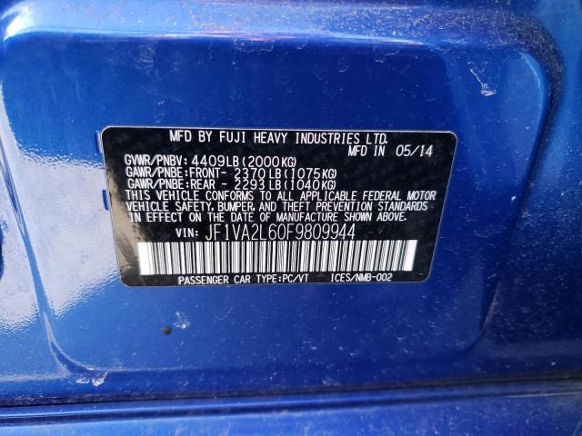 Photo 11 VIN: JF1VA2L60F9809944 - SUBARU WRX STI 