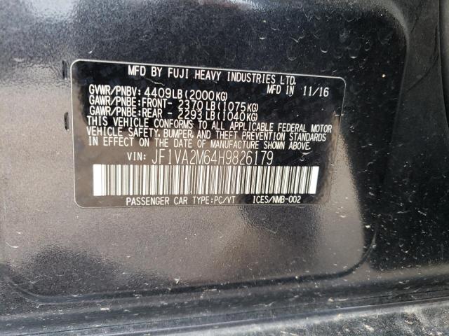 Photo 11 VIN: JF1VA2M64H9826179 - SUBARU WRX STI 