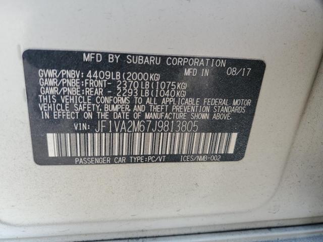 Photo 11 VIN: JF1VA2M67J9813805 - SUBARU WRX STI 