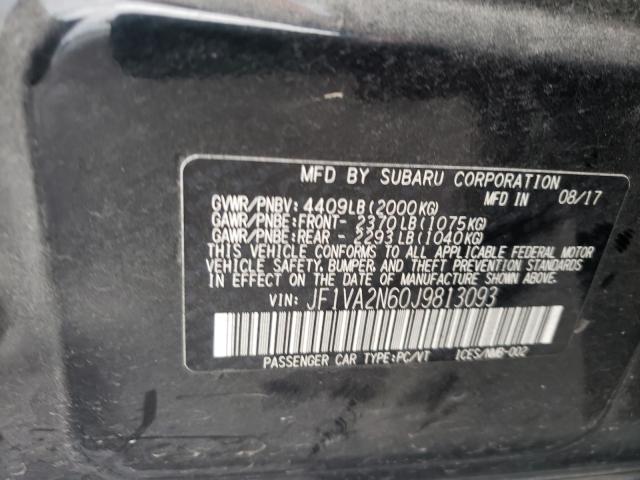 Photo 9 VIN: JF1VA2N60J9813093 - SUBARU WRX STI 