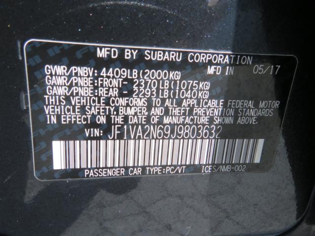 Photo 9 VIN: JF1VA2N69J9803632 - SUBARU WRX 