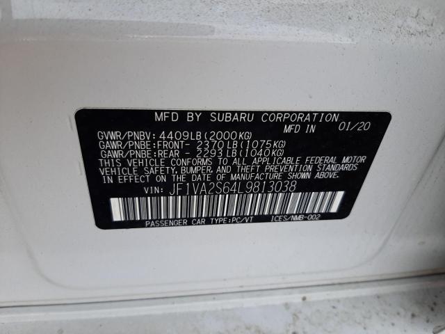 Photo 11 VIN: JF1VA2S64L9813038 - SUBARU WRX STI 