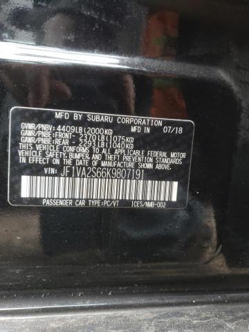 Photo 9 VIN: JF1VA2S66K9807191 - SUBARU WRX STI 