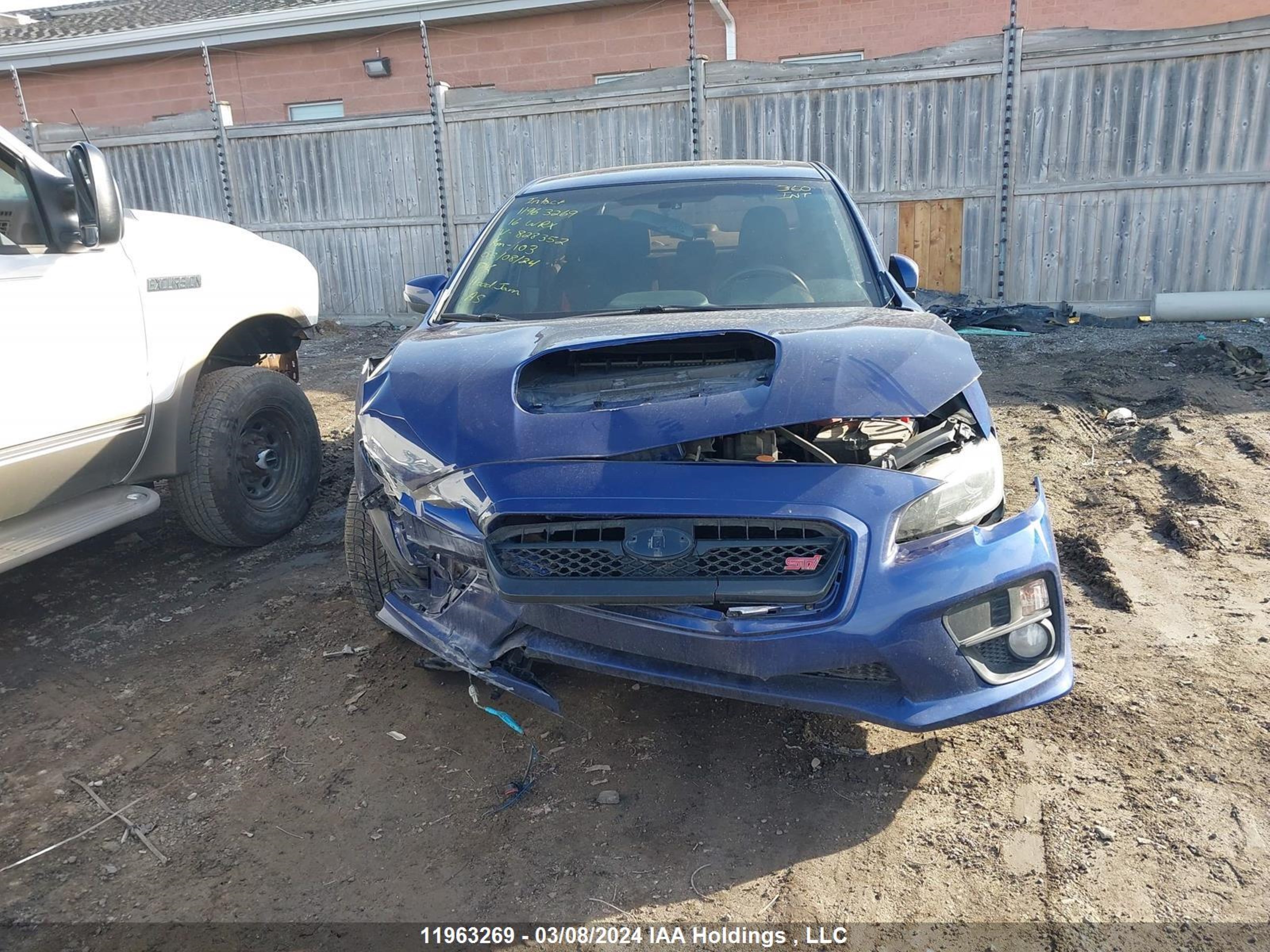 Photo 11 VIN: JF1VA2T62G9828352 - SUBARU WRX 