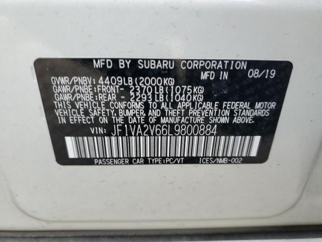 Photo 11 VIN: JF1VA2V66L9800884 - SUBARU WRX 