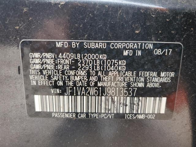 Photo 11 VIN: JF1VA2W61J9813537 - SUBARU WRX 