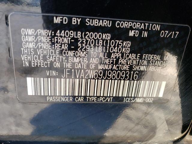 Photo 11 VIN: JF1VA2W69J9809316 - SUBARU WRX STI LI 