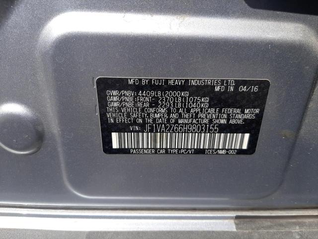 Photo 11 VIN: JF1VA2Z66H9803155 - SUBARU WRX STI LI 