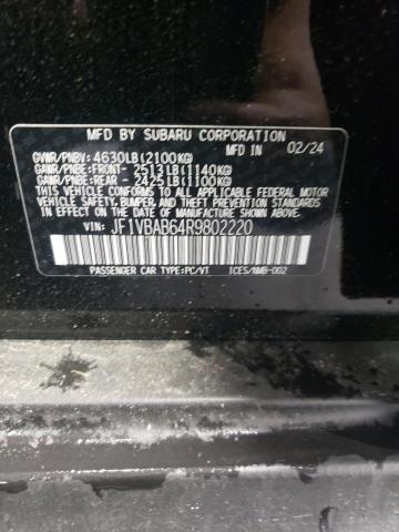 Photo 11 VIN: JF1VBAB64R9802220 - SUBARU WRX 