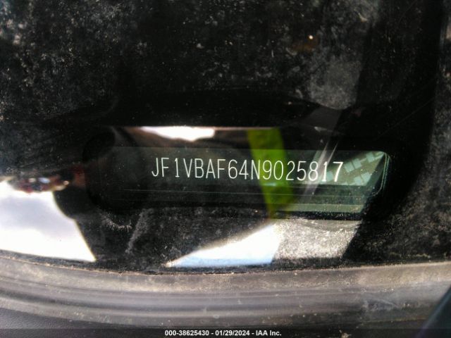 Photo 8 VIN: JF1VBAF64N9025817 - SUBARU WRX 