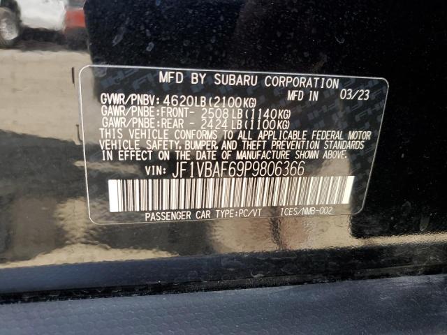 Photo 11 VIN: JF1VBAF69P9806366 - SUBARU WRX 