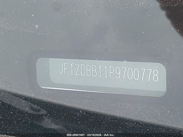 Photo 8 VIN: JF1ZDBB11P9700778 - SUBARU BRZ 