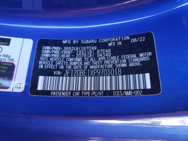 Photo 11 VIN: JF1ZDBE1XP9701018 - SUBARU BRZ 