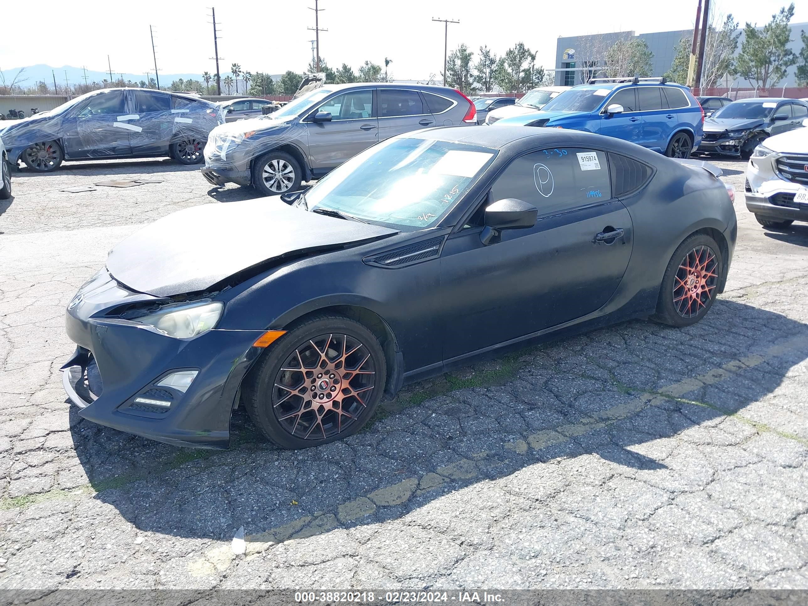 Photo 1 VIN: JF1ZNAA13E9702070 - SCION FR-S 