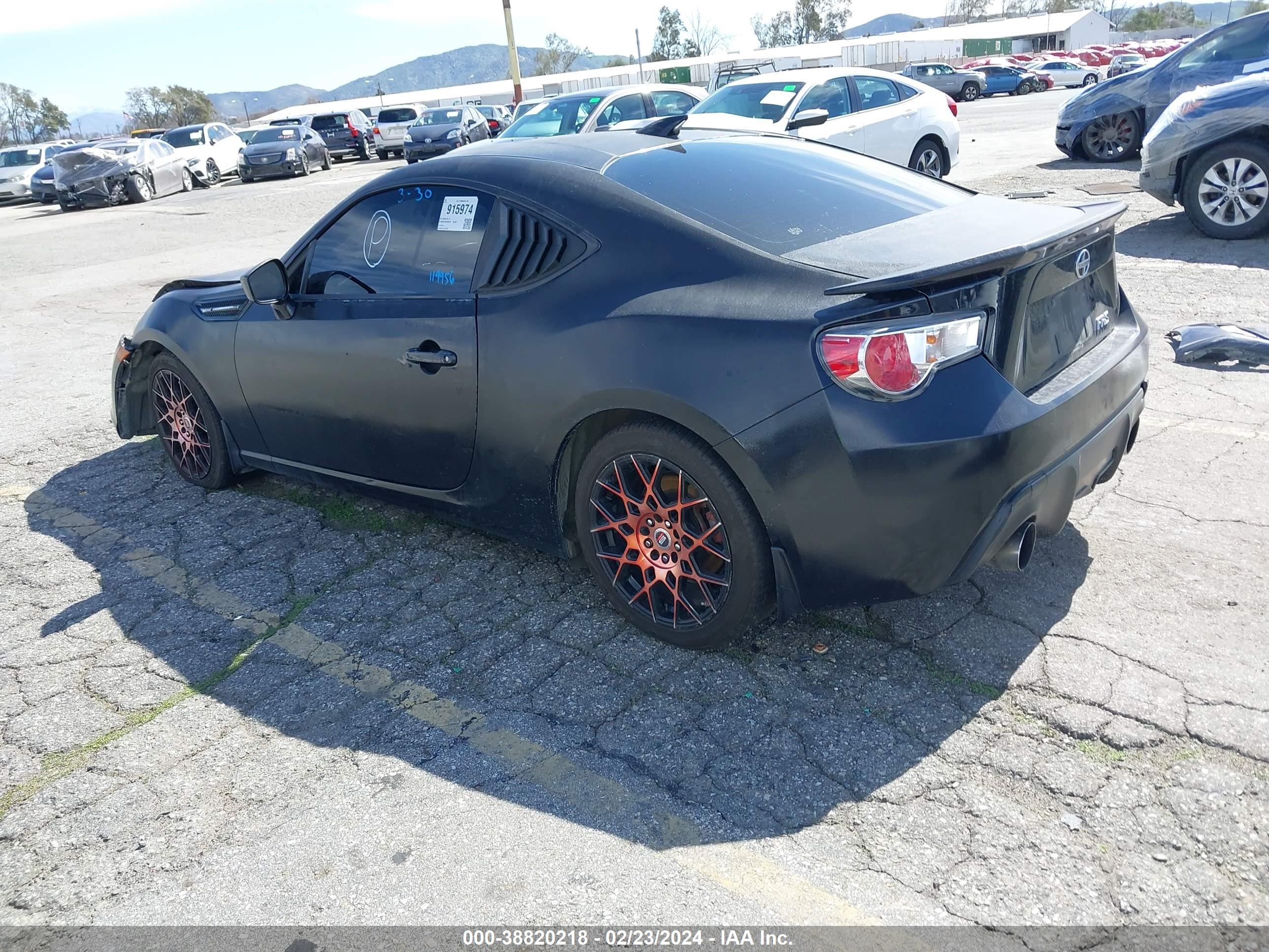 Photo 2 VIN: JF1ZNAA13E9702070 - SCION FR-S 