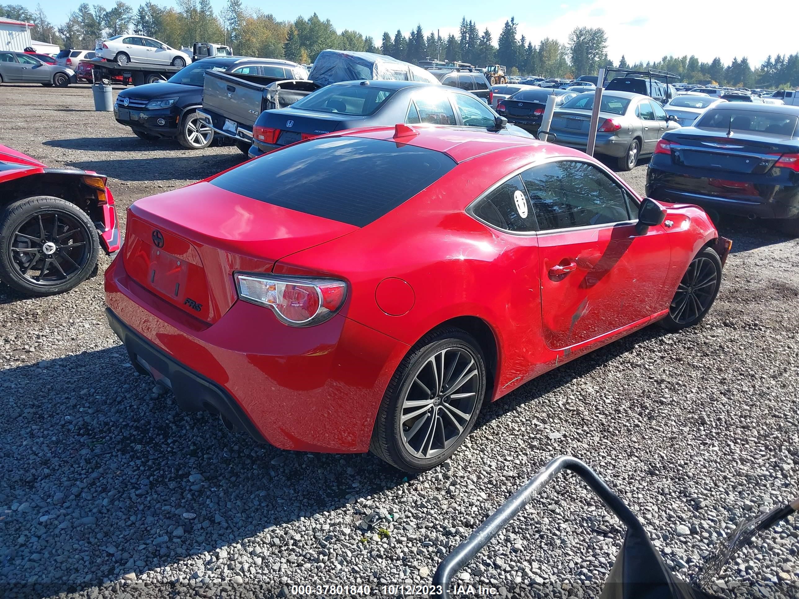 Photo 3 VIN: JF1ZNAA13G8707102 - SCION FR-S 