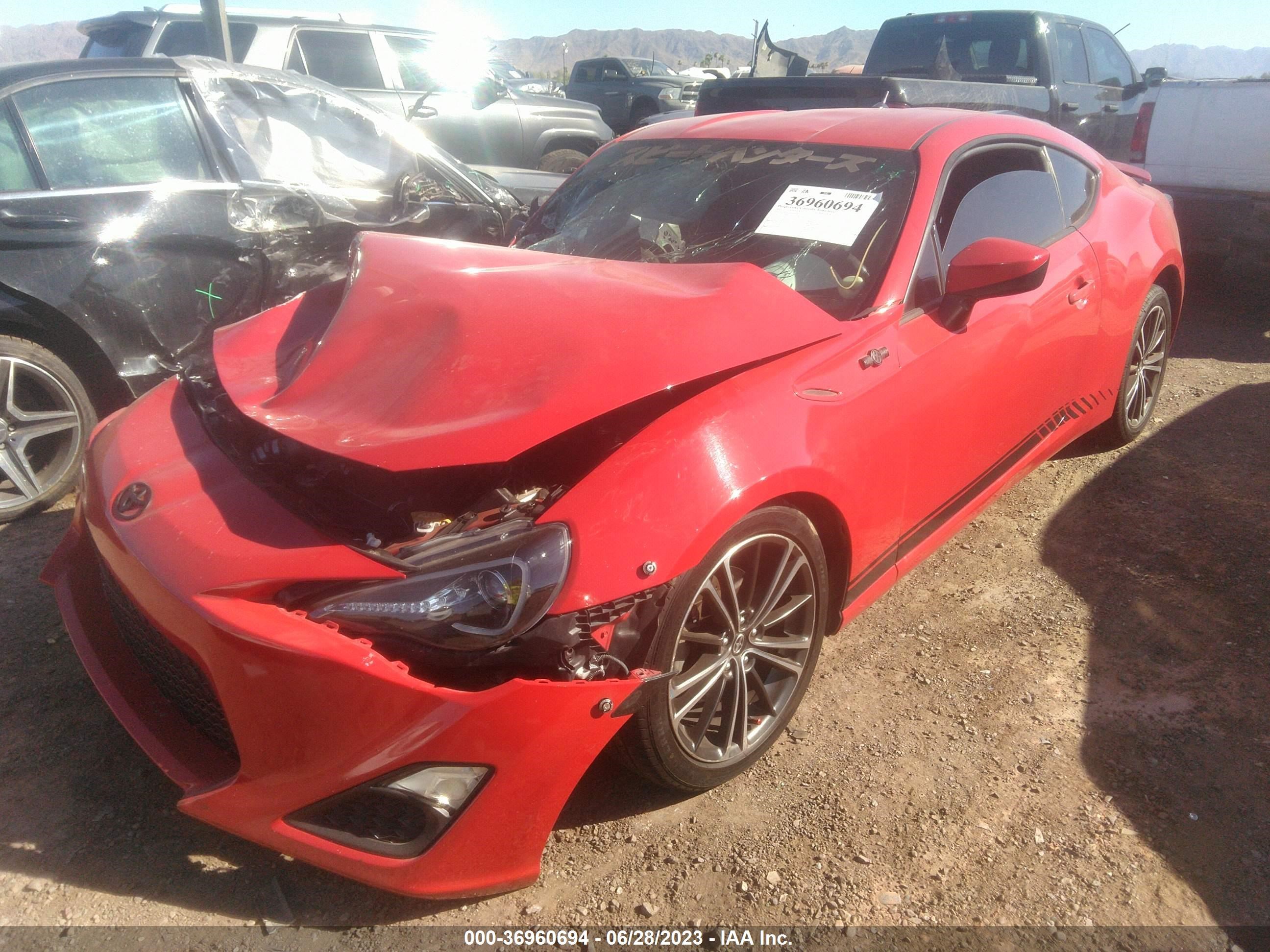 Photo 1 VIN: JF1ZNAA16D1714789 - SCION FR-S 