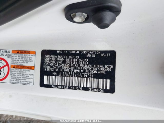 Photo 8 VIN: JF1ZNAA17H9709737 - TOYOTA 86 