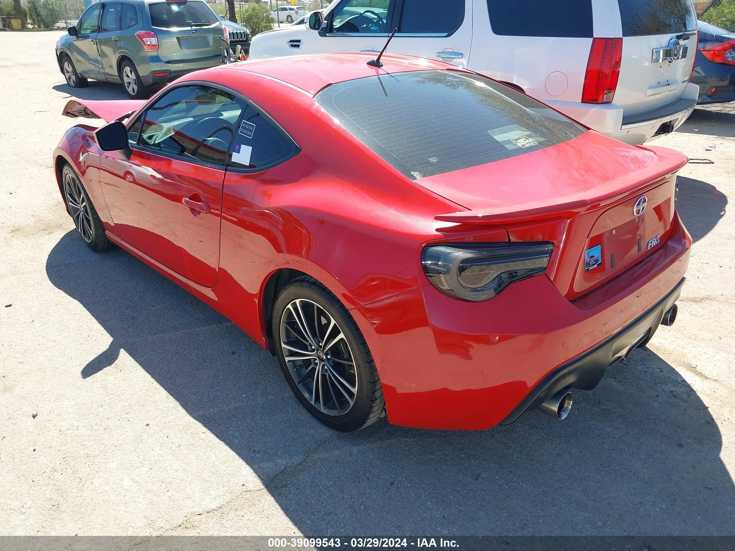 Photo 2 VIN: JF1ZNAA19E8705268 - SCION FR-S 