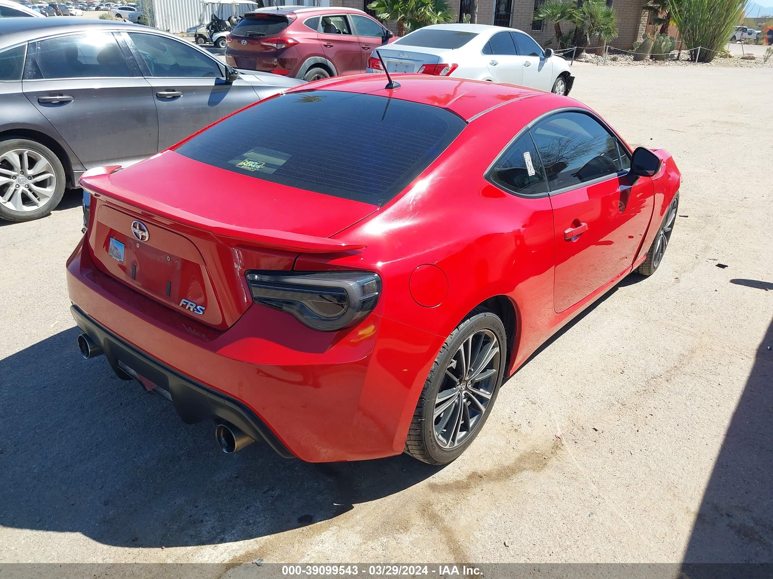 Photo 3 VIN: JF1ZNAA19E8705268 - SCION FR-S 