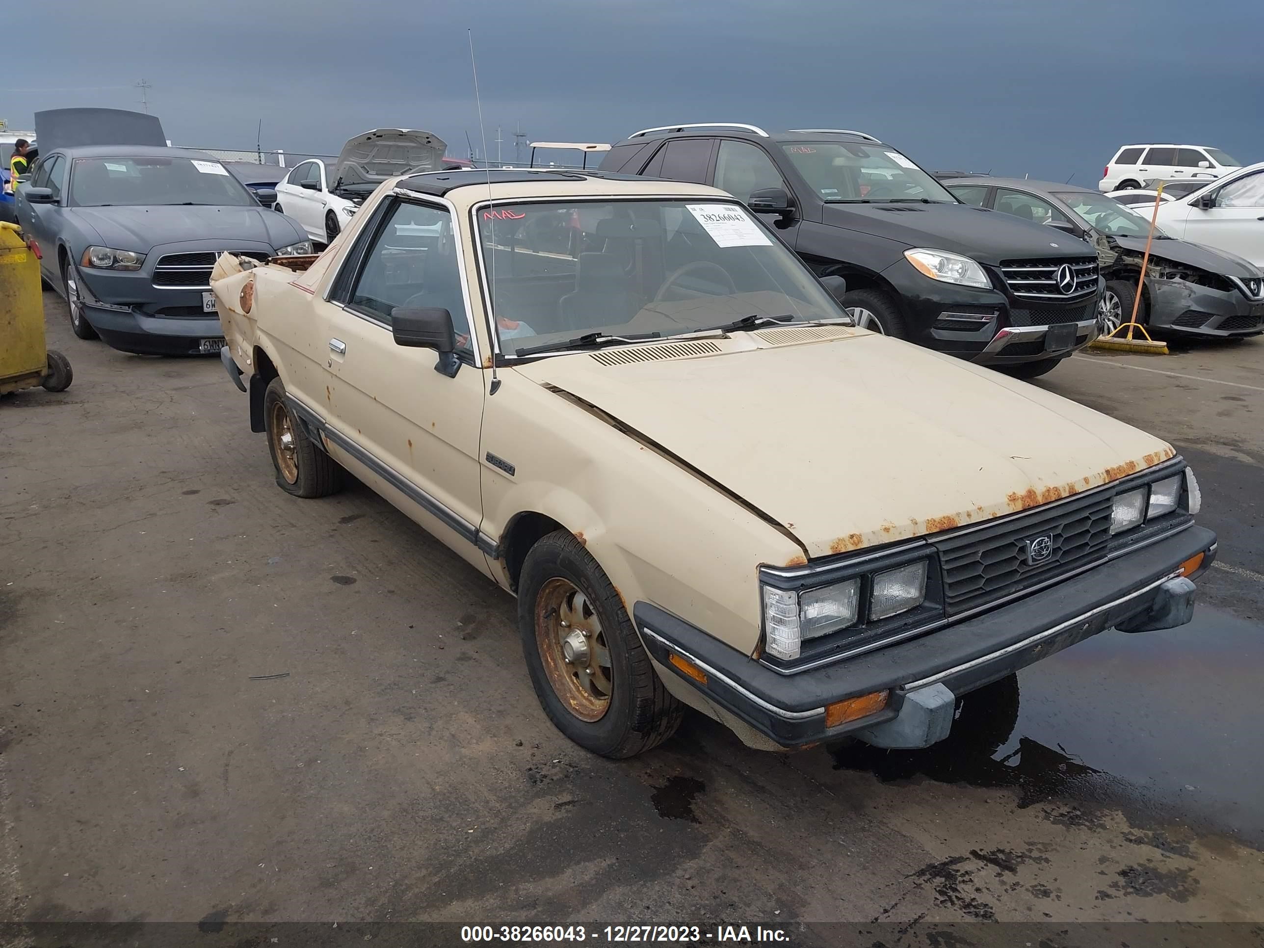 Photo 0 VIN: JF2AT53B0FE502509 - SUBARU BRAT 