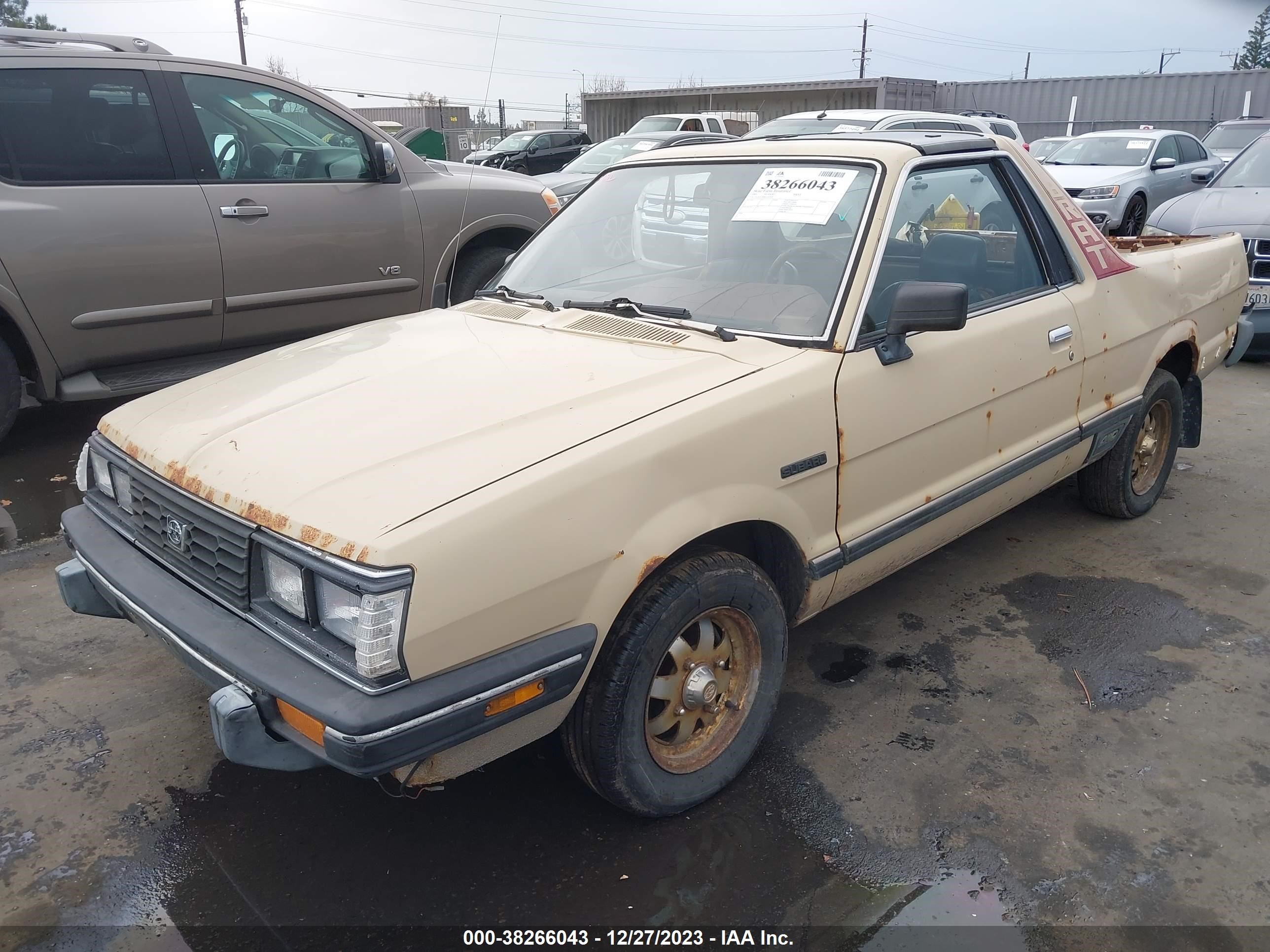 Photo 1 VIN: JF2AT53B0FE502509 - SUBARU BRAT 