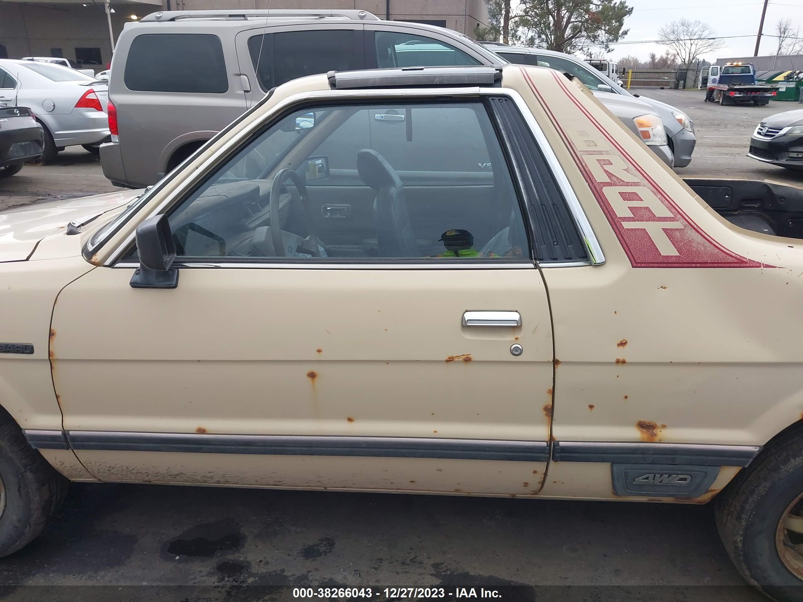 Photo 13 VIN: JF2AT53B0FE502509 - SUBARU BRAT 