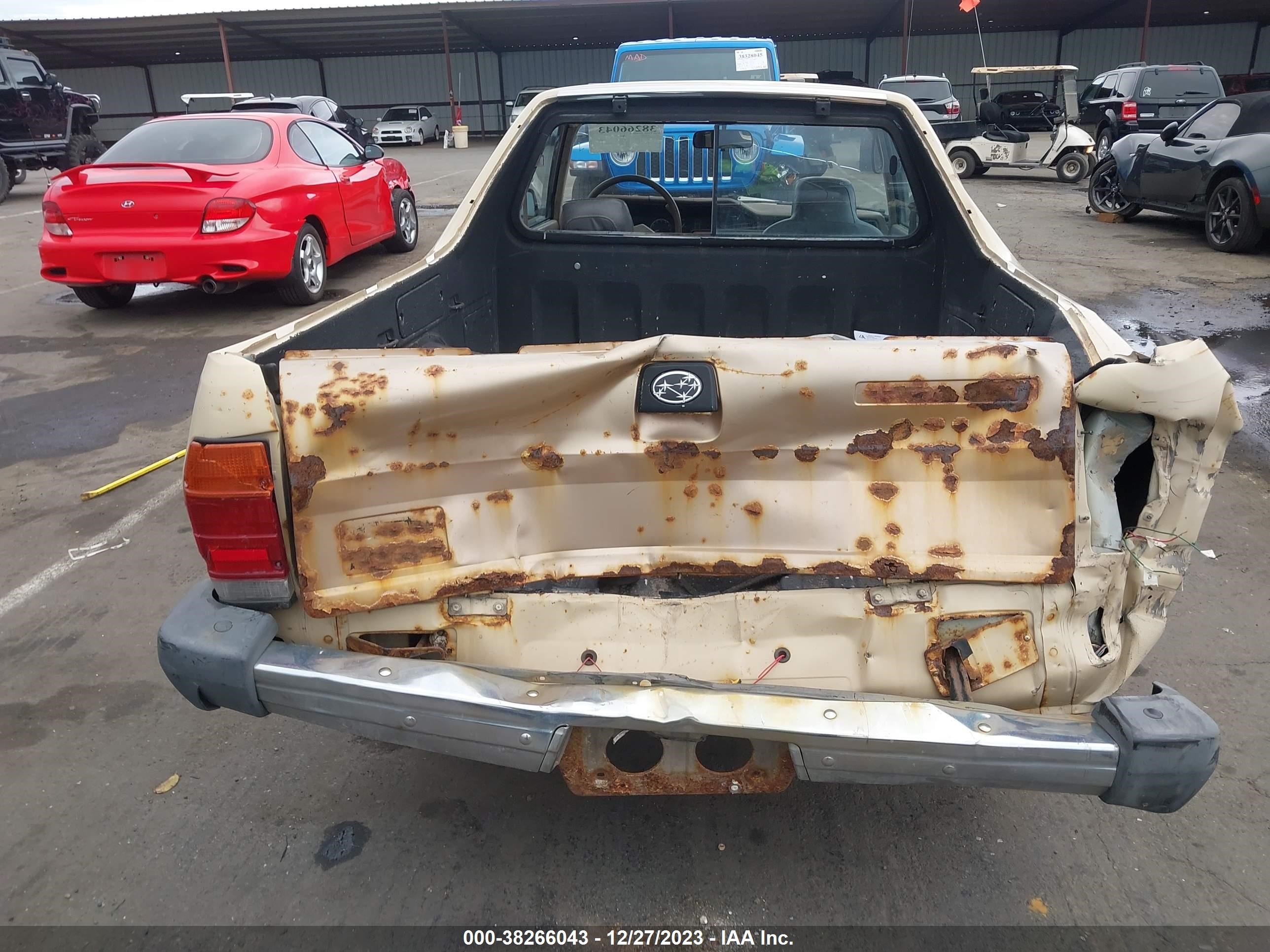 Photo 15 VIN: JF2AT53B0FE502509 - SUBARU BRAT 