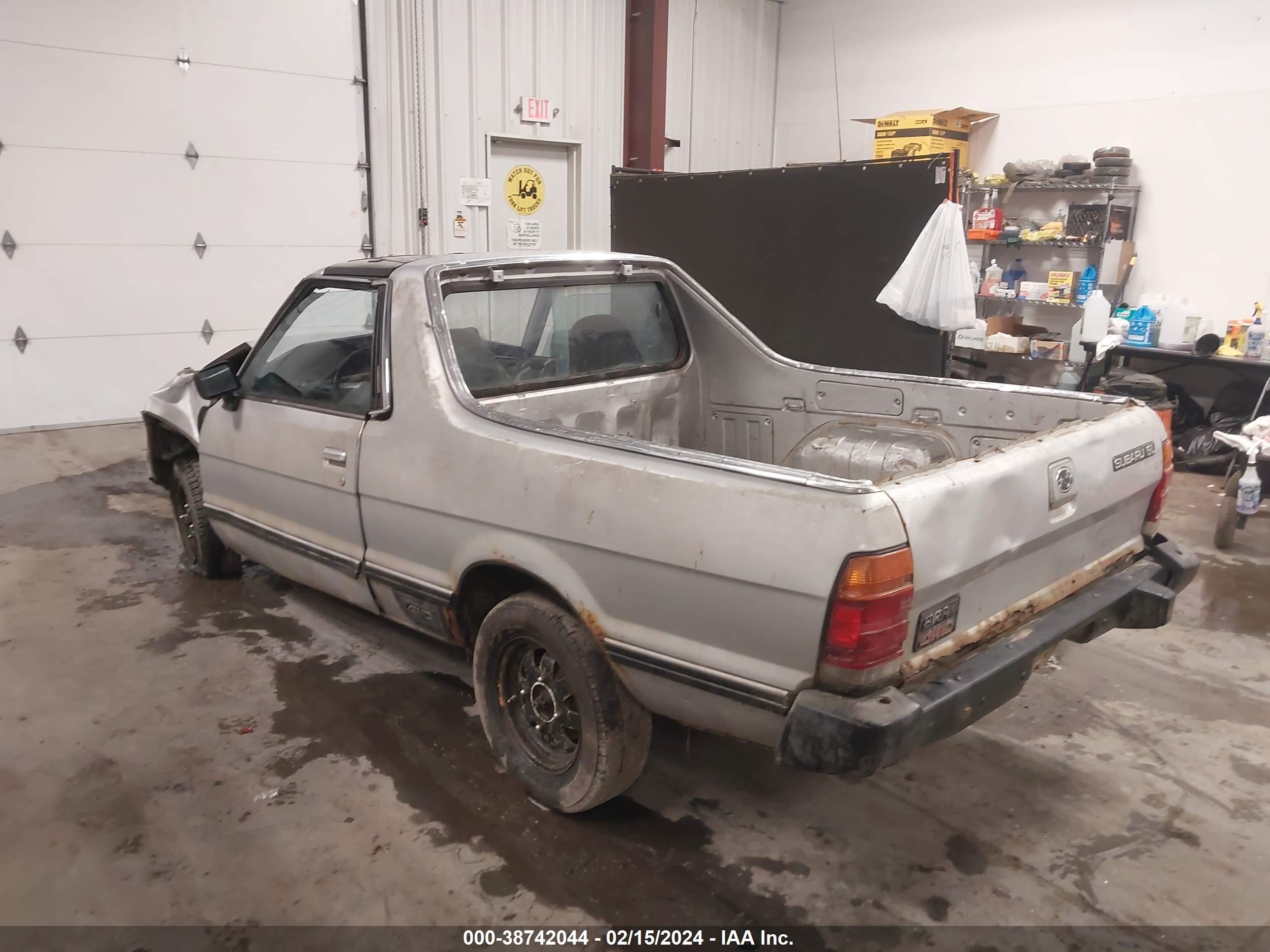 Photo 2 VIN: JF2AT53B5FE500142 - SUBARU BRAT 